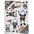 Notre Dame Family Decals Sm.